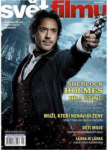 SVET FILMU magazine side cover January 2012
