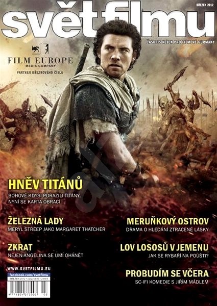 SVET FILMU magazine side cover March 2012