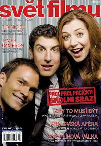 SVET FILMU magazine side cover April 2012