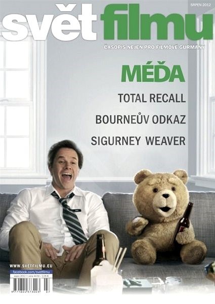 SVET FILMU magazine side cover August 2012