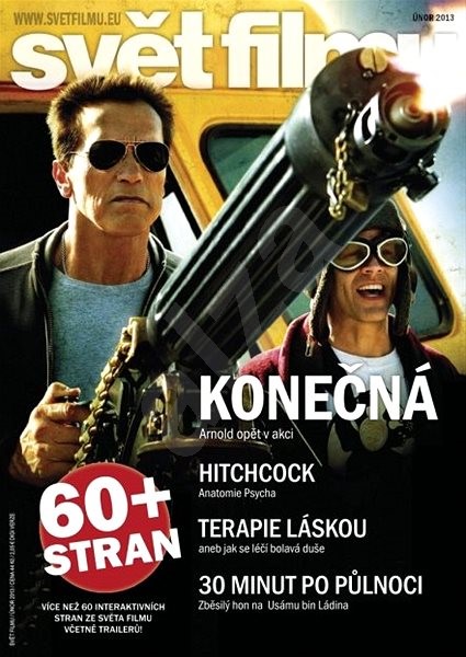 SVET FILMU magazine side cover February 2013