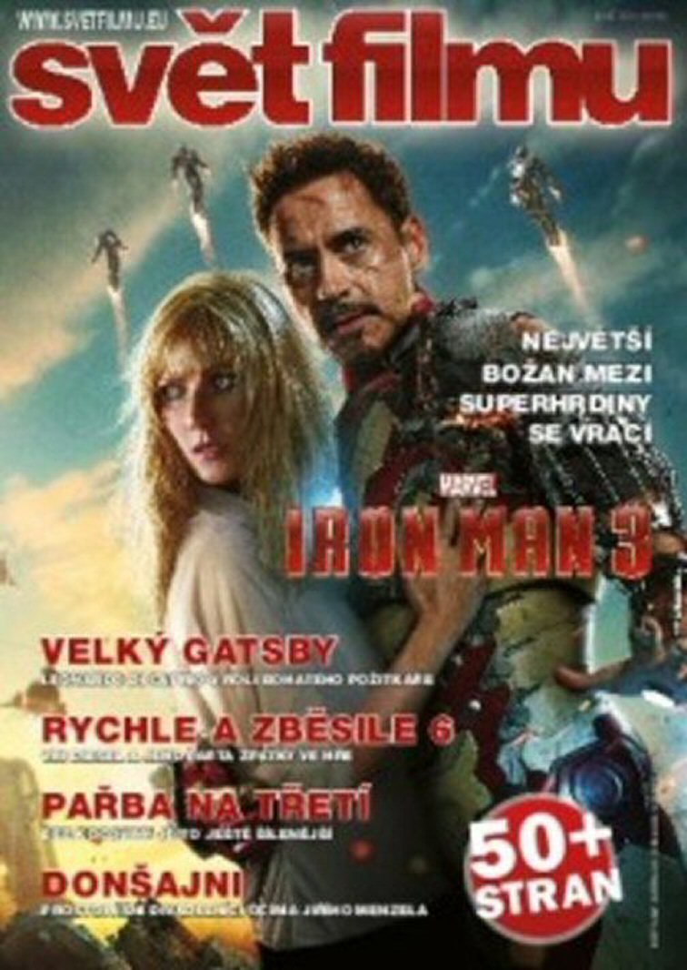 SVET FILMU magazine side cover  May 2013