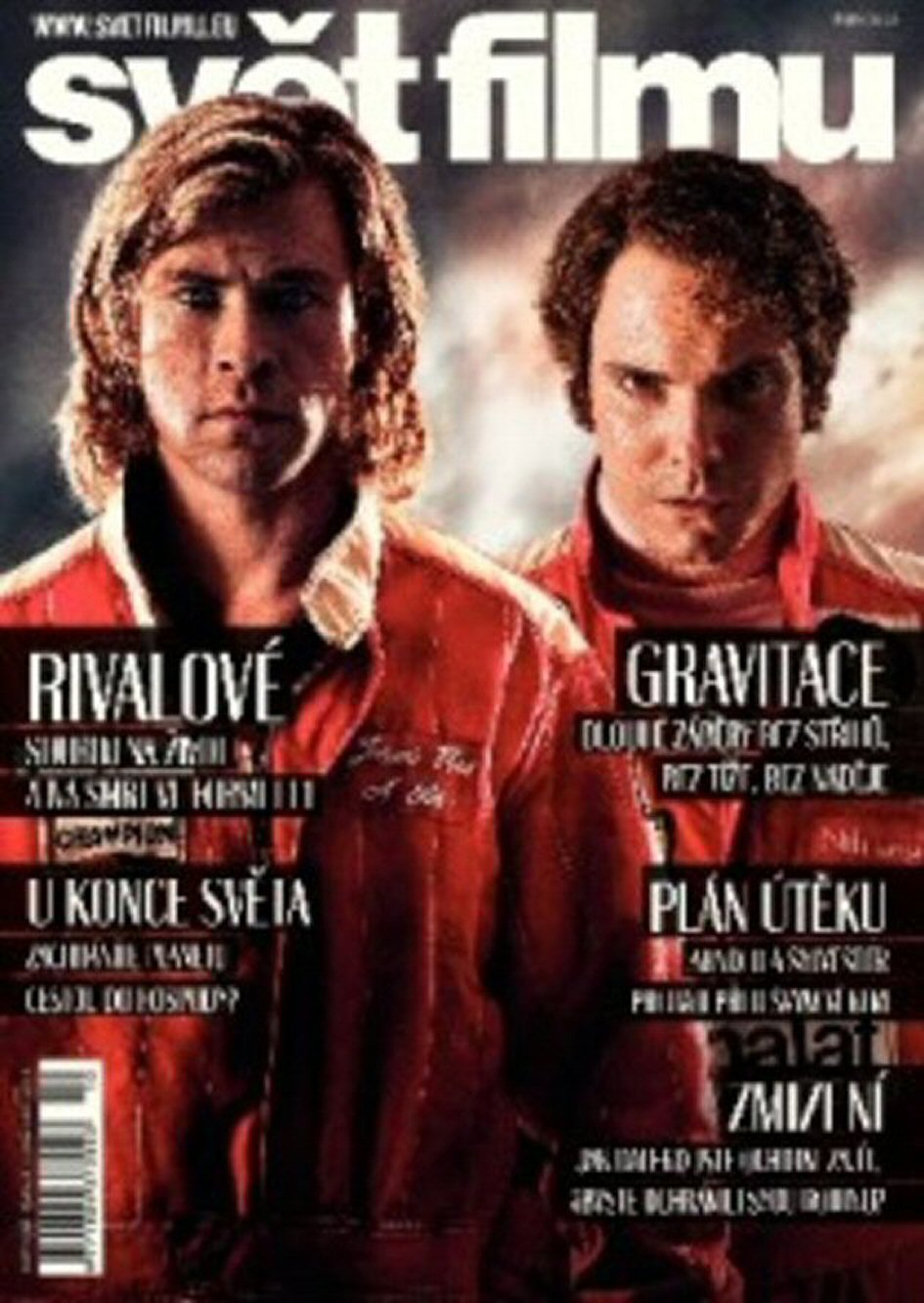 SVET FILMU magazine side cover  October 2013