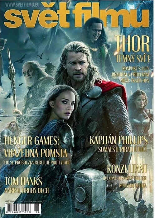 SVET FILMU magazine side cover November 2013