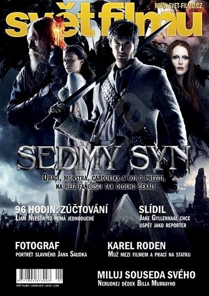 SVET FILMU magazine side cover January 2015