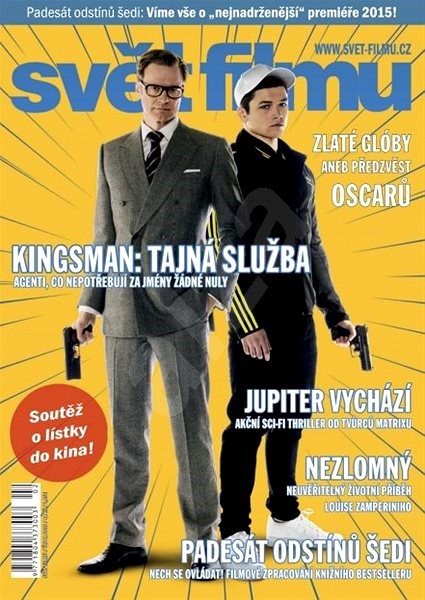 SVET FILMU magazine side cover February 2015