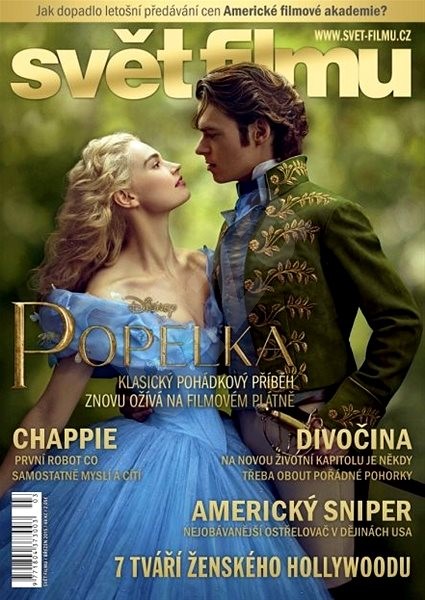 SVET FILMU magazine side cover March 2015