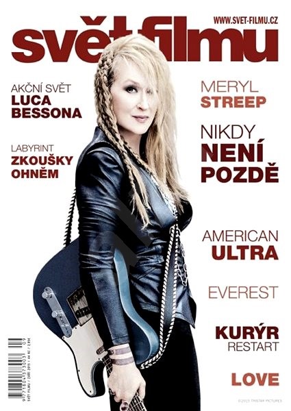 SVET FILMU magazine side cover September 2015