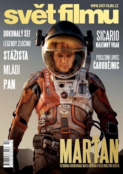 SVET FILMU magazine side cover October 2015