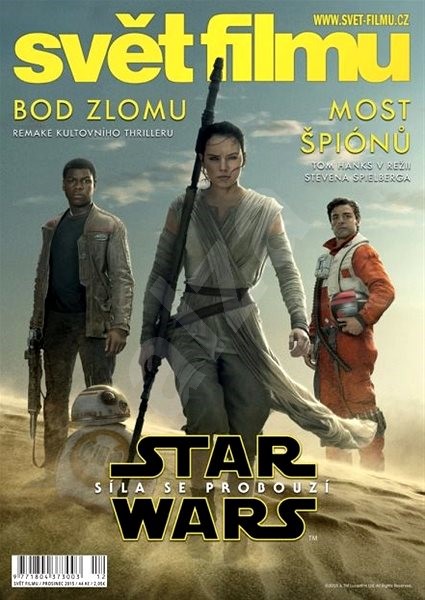 SVET FILMU magazine side cover December 2015