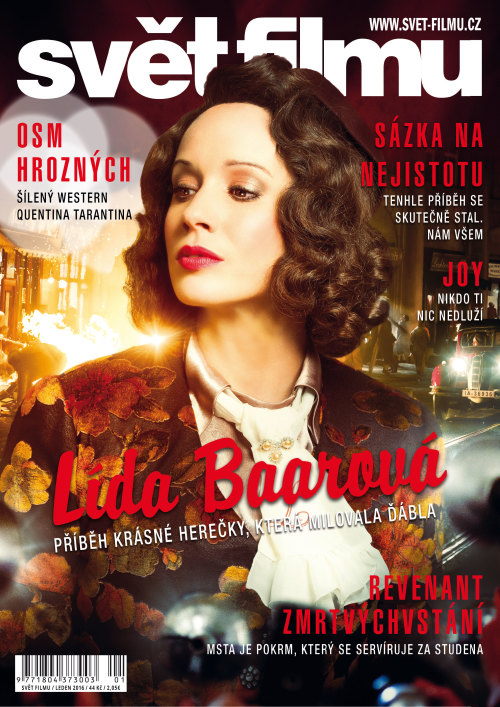 SVET FILMU magazine side cover January 2016