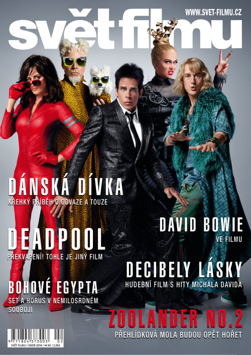 SVET FILMU magazine side cover February 2016