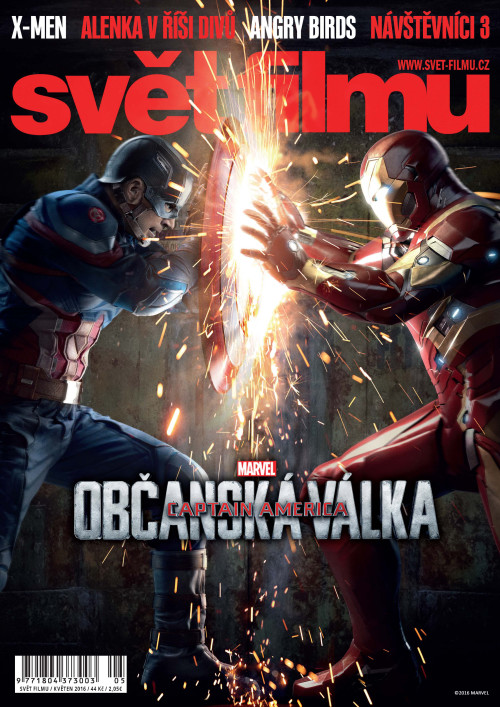 SVET FILMU magazine side cover May 2016