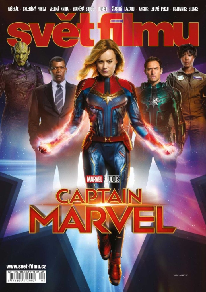 SVET FILMU magazine side cover  March 2019