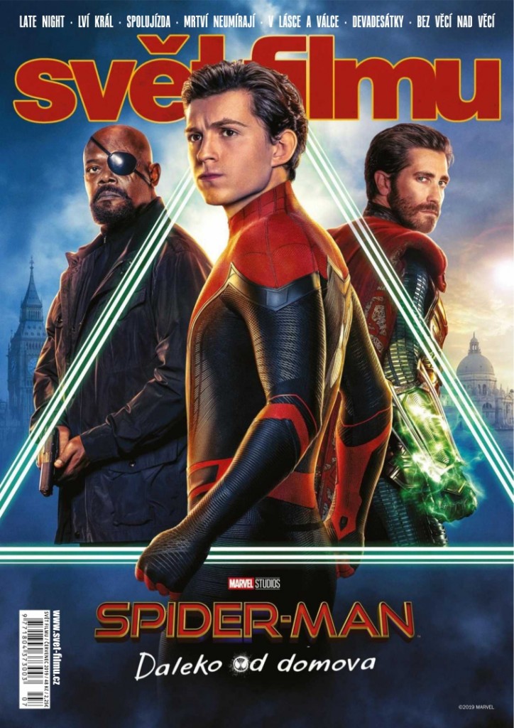 SVET FILMU magazine side cover  July 2019