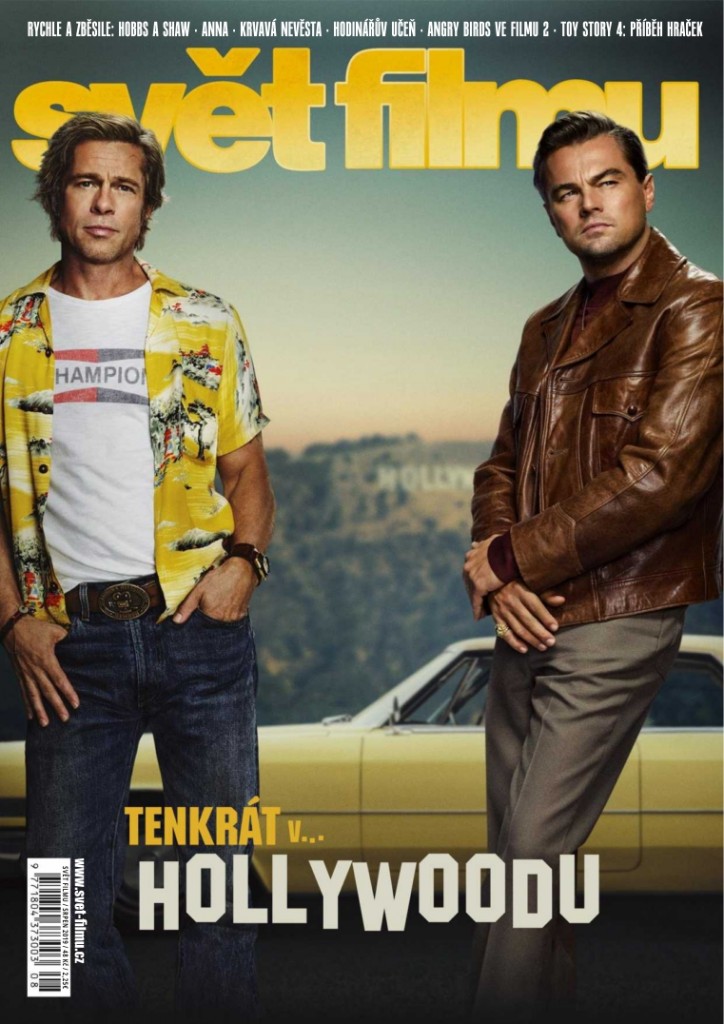SVET FILMU magazine side cover  August 2019