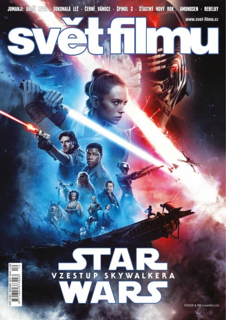 SVET FILMU magazine side cover  December 2019