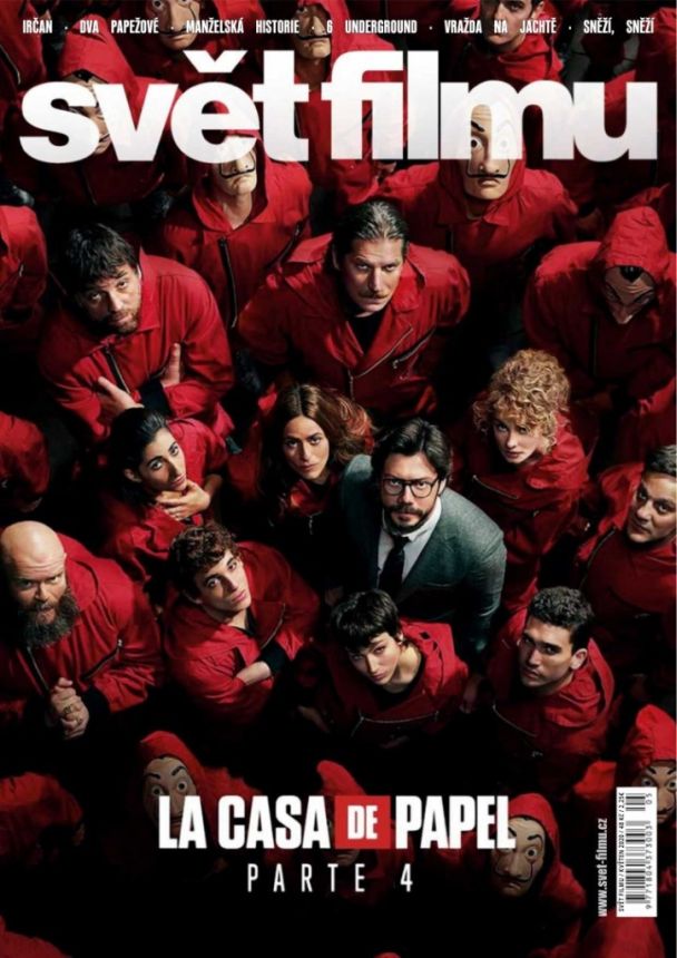 SVET FILMU magazine side cover  May 2020