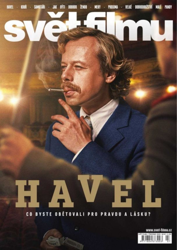 SVET FILMU magazine side cover  July 2020