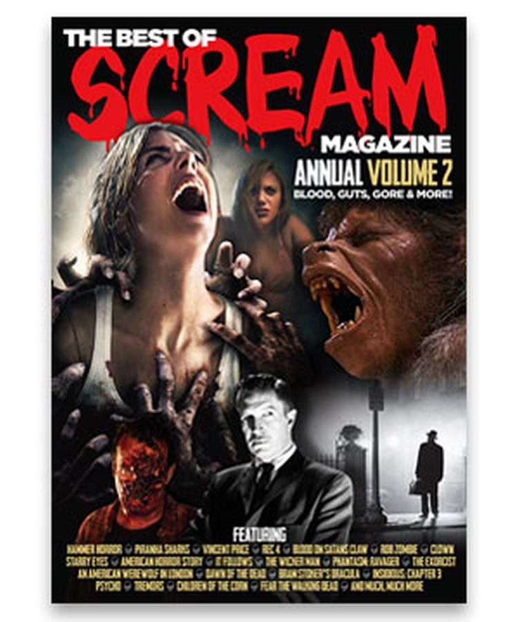 SCREAM magazine side cover Issue 2  Special  June 2018