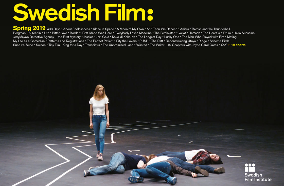 SWEDISH FILM magazine side cover Spring 2019