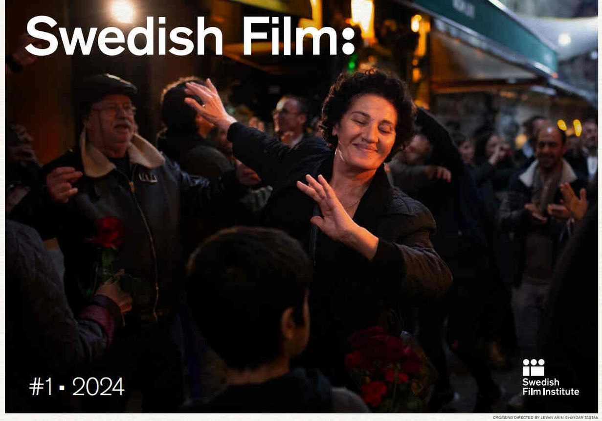 SWEDISH FILM magazine side cover Issue 1   2024
