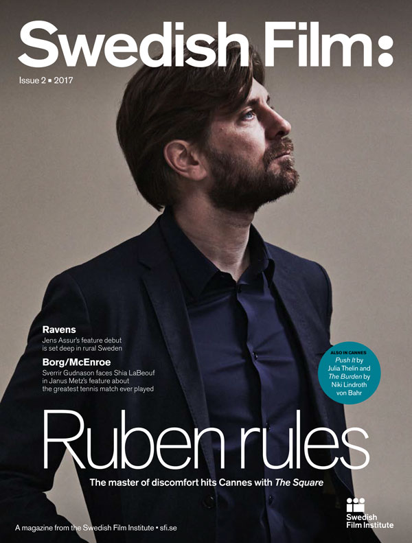 SWEDISH FILM magazine side cover Issue 2  2017