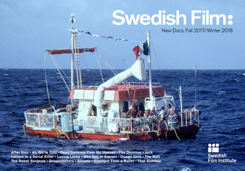 SWEDISH FILM magazine side cover Issue 3 Fall/Winter 2017