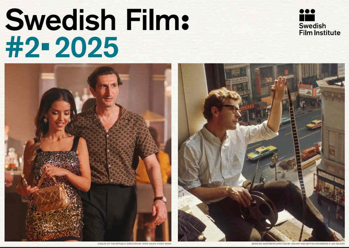SWEDISH FILM magazine side cover Issue 2   2025
