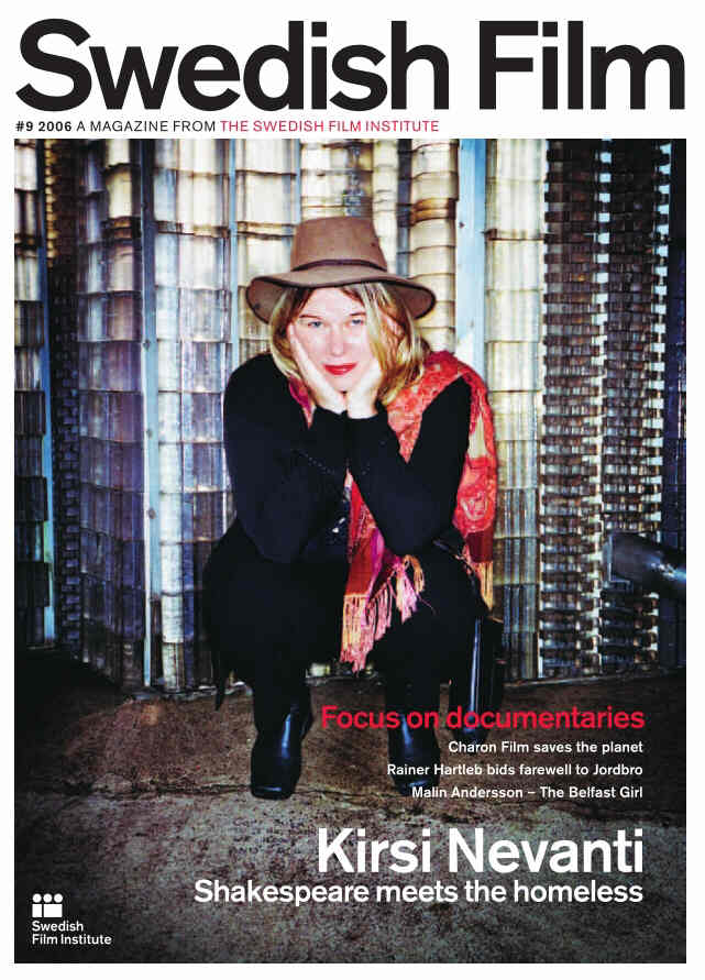 SWEDISH FILM magazine side cover Issue 9  2006
