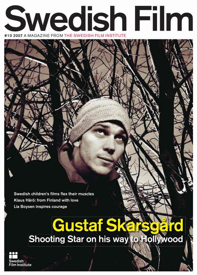 SWEDISH FILM magazine side cover Issue 10  2007