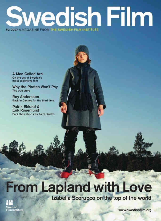 SWEDISH FILM magazine side cover Issue 11  2007