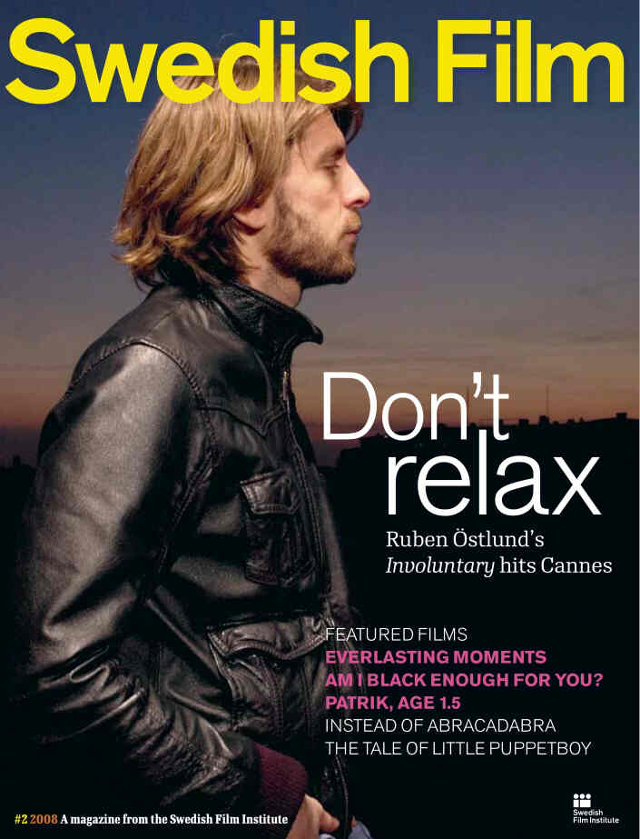 SWEDISH FILM magazine side cover Issue 2  2008