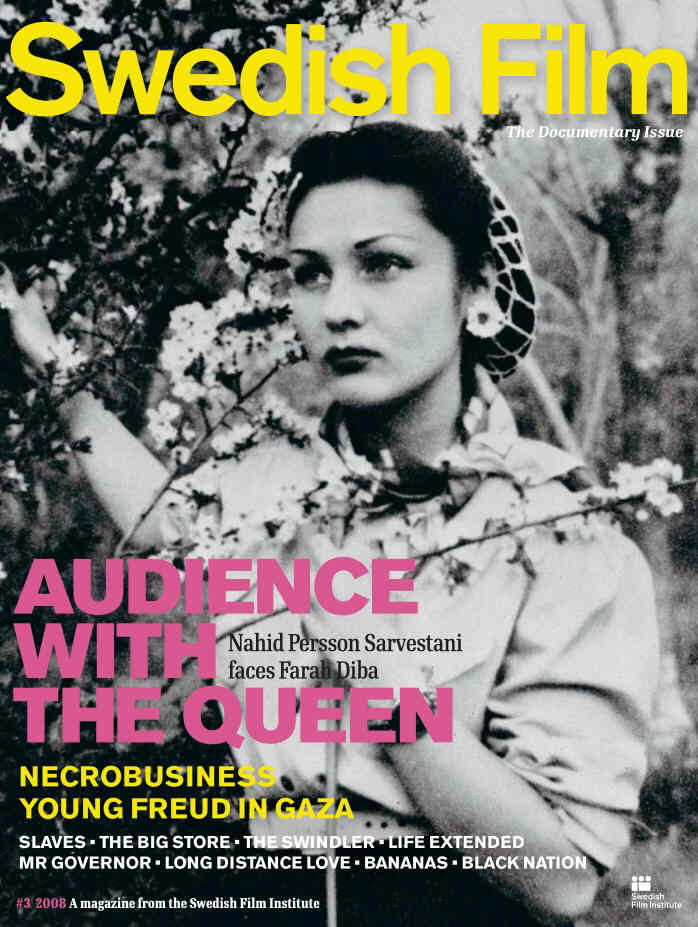 SWEDISH FILM magazine side cover Issue 3  2008