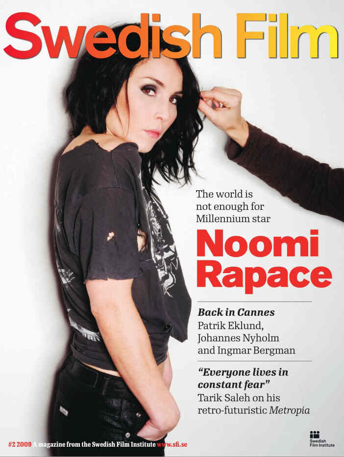 SWEDISH FILM magazine side cover Issue 2  2009
