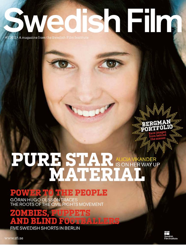 SWEDISH FILM magazine side cover Issue 1  2011