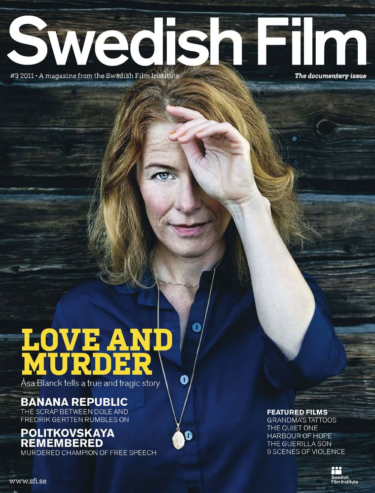 SWEDISH FILM magazine side cover Issue 3  2011