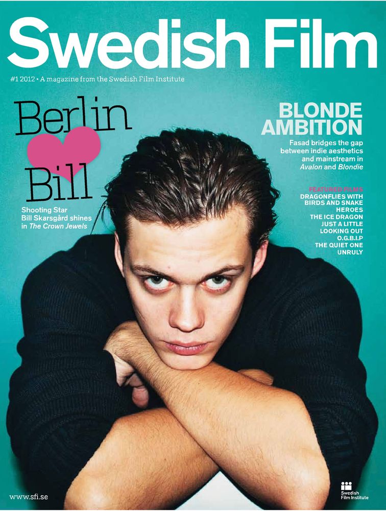 SWEDISH FILM magazine side cover Issue 1  2012