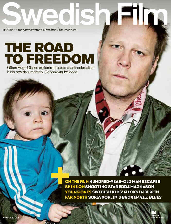 SWEDISH FILM magazine side cover Issue 1  2014