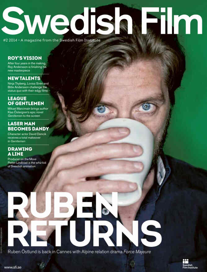 SWEDISH FILM magazine side cover Issue 2  2014