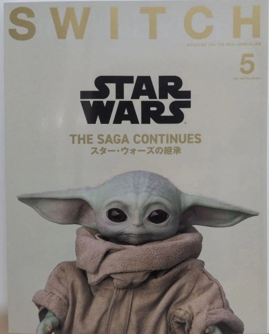 SWITCH magazine side cover  May 2025