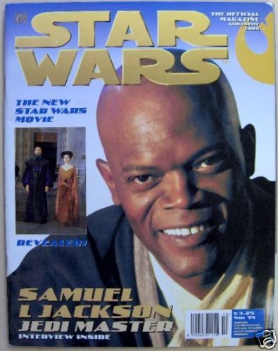 STAR WARS: THE OFFICIAL MAGAZINE magazine side cover Issue 15 August/September 1998
