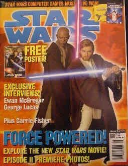 STAR WARS: THE OFFICIAL MAGAZINE magazine side cover Issue 39 July/August 2002