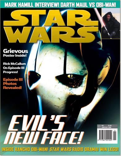 STAR WARS: THE OFFICIAL MAGAZINE magazine side cover Issue 51 June/July 2004