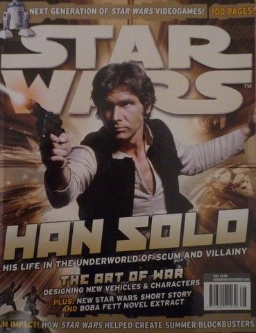 STAR WARS: THE OFFICIAL MAGAZINE magazine side cover Issue 66 November/December 2006