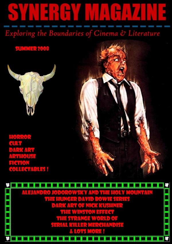 SYNERGY magazine side cover Issue 1 Summer 2008