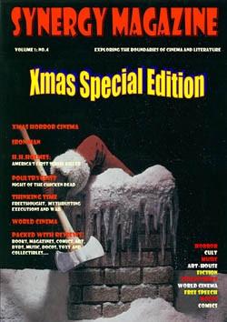 SYNERGY magazine side cover Issue 4 Xmas Issue 1 No. 4 2008