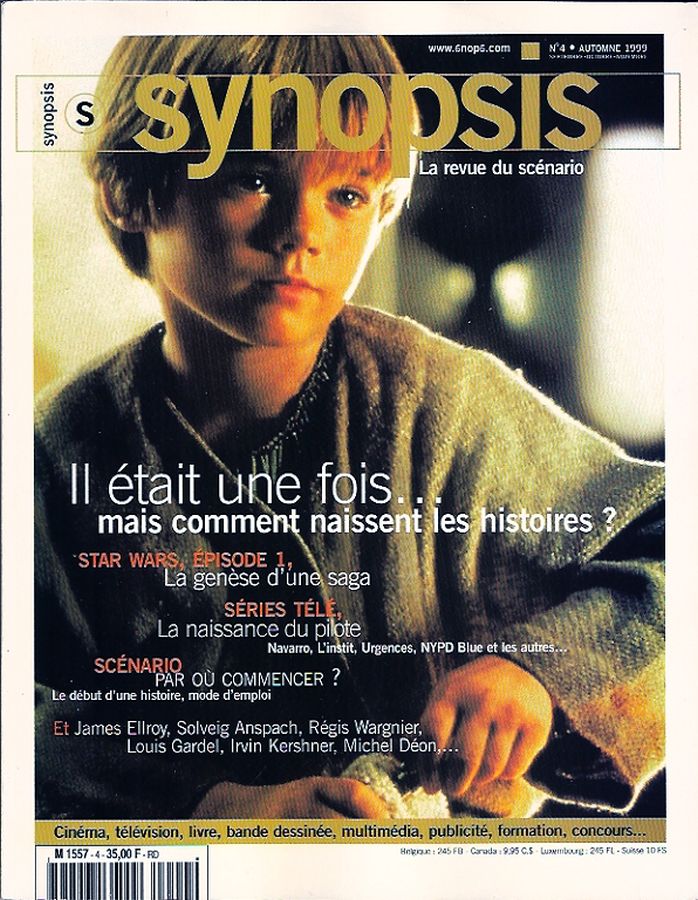 SYNOPSIS magazine side cover Issue 4  1999