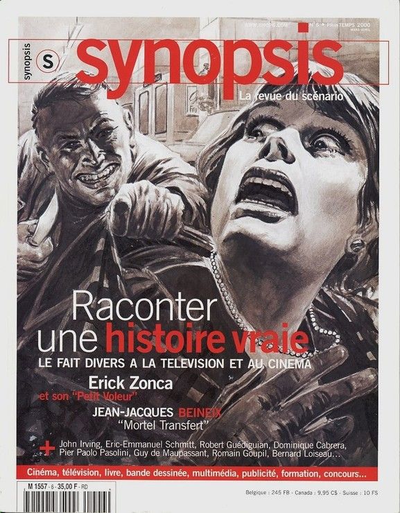 SYNOPSIS magazine side cover Issue 6  2000