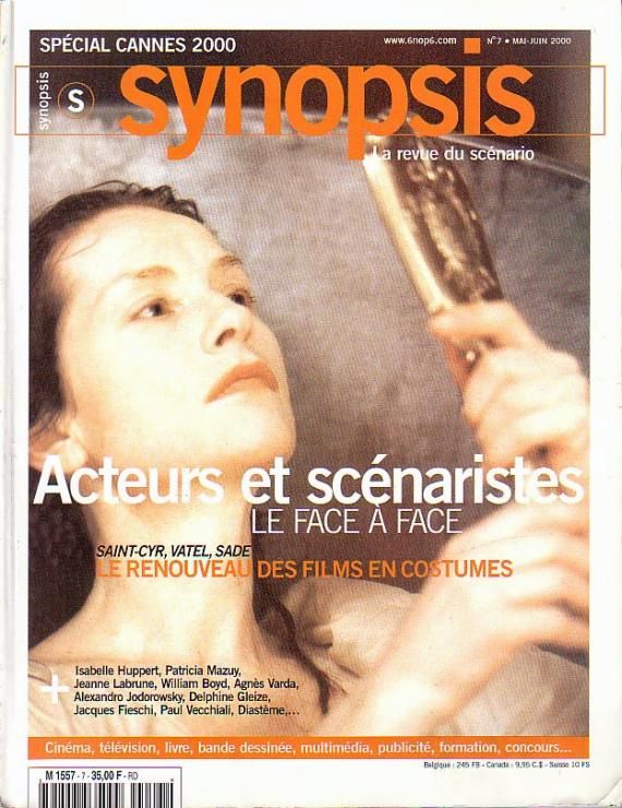 SYNOPSIS magazine side cover Issue 7  2000